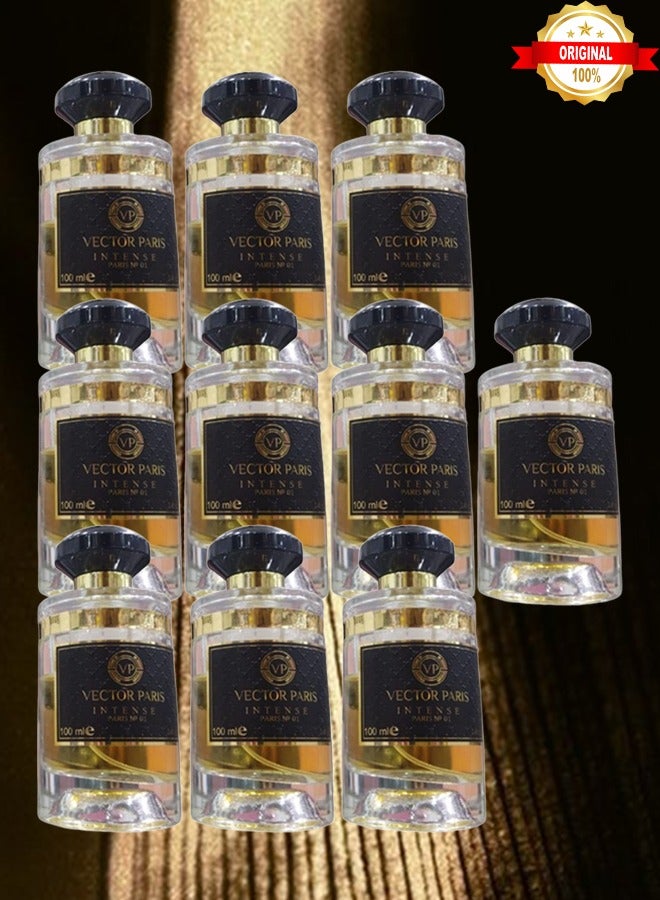 Paris 10 Pieces Vector Paris Intense Perfume Number 01 100ml EDP - Image 1
