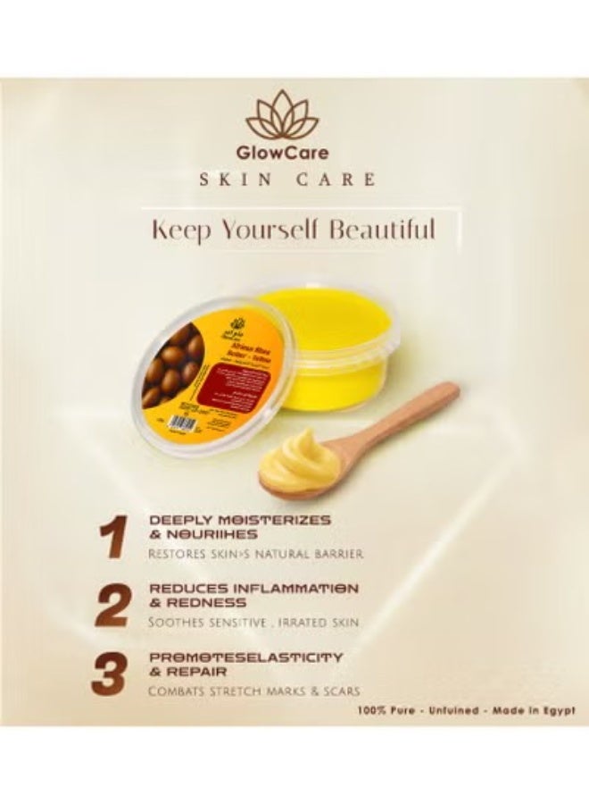 GlowCare African Shea Butter Ivory 150g - Image 4