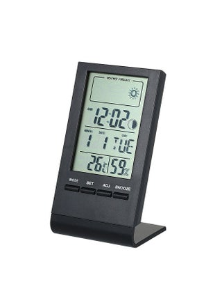 Mini Digital Thermometer Indoor Hygrometer Room ℃/℉ Temperature Humidity Monitor Meter Gauge Alarm Clock Thermo-Hygrometer with Max Min Value Display - pzsku/ZEC88FE1F922A9AF52E7CZ/45/_/1686906095/001783ff-1e98-425d-a8f9-9c9c0afffd5b