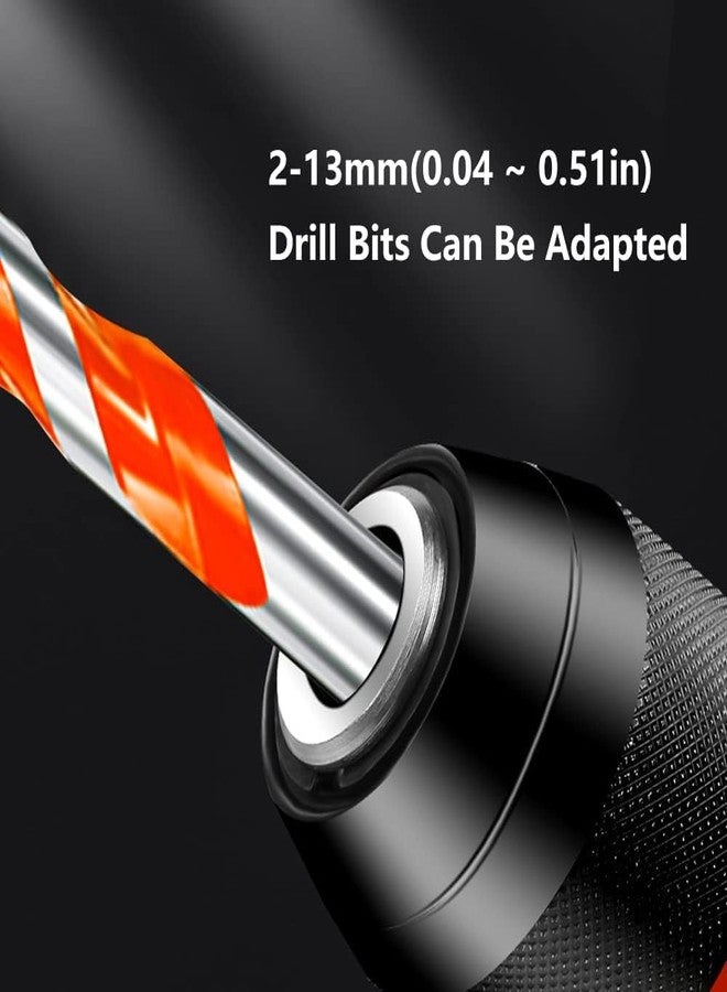 AOMUCH 1/2-20UNF Mount 2~13mm Self-tightening Drill Chuck is suitable for multiple purposes. It is a keyless drill chuck and can be used as a hand drill chuck - Image 4