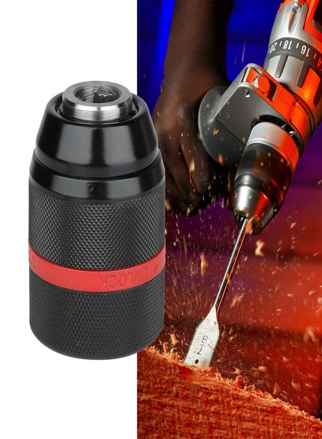 AOMUCH 1/2-20UNF Mount 2~13mm Self-tightening Drill Chuck is suitable for multiple purposes. It is a keyless drill chuck and can be used as a hand drill chuck - Image 5