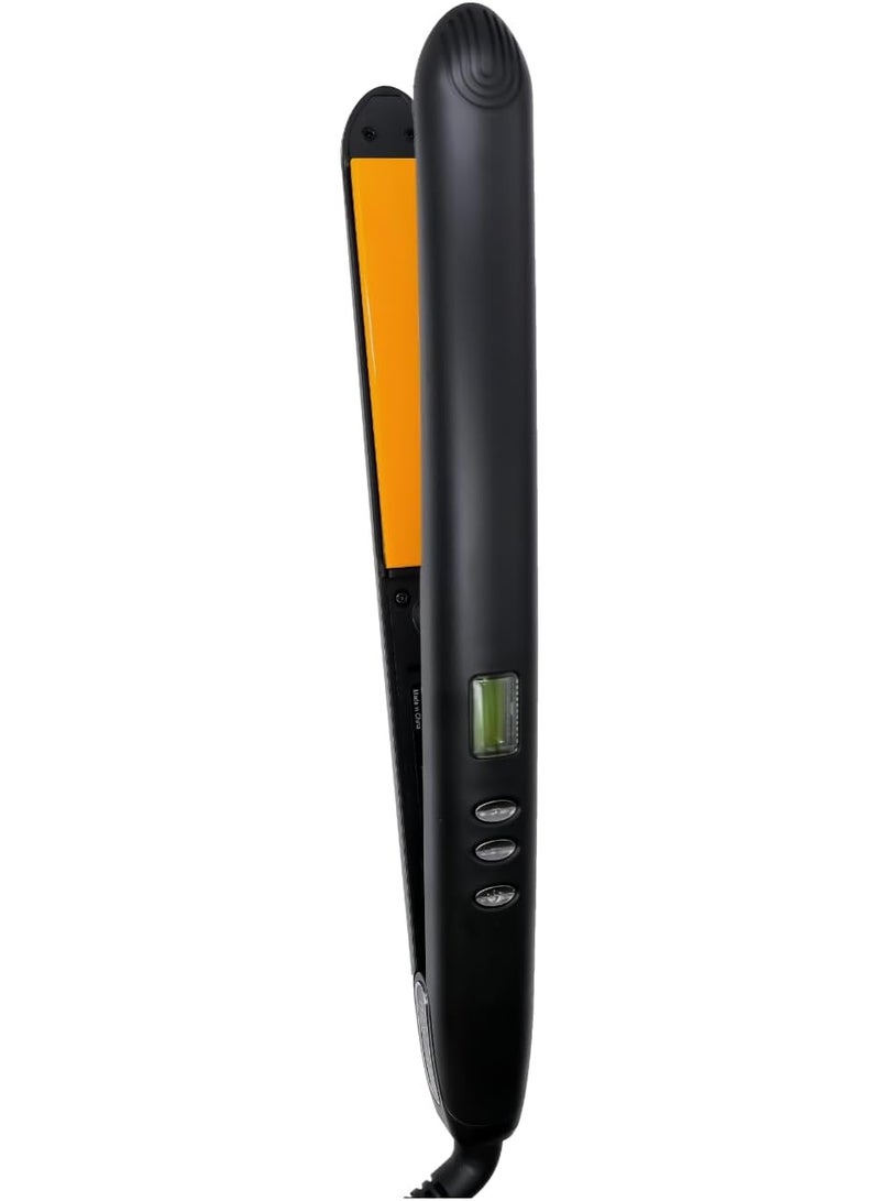 NF Hair Straightener with Ion Technology and Tourmaline Gold Ceramic Plates, Temperature 470 degrees - Image 2