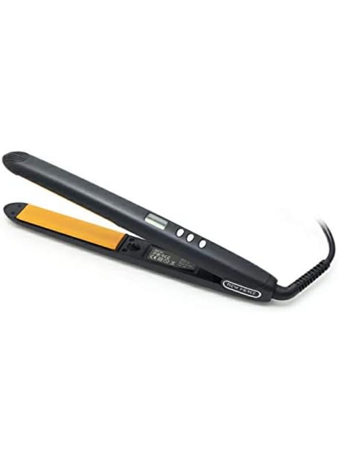NF Hair Straightener with Ion Technology and Tourmaline Gold Ceramic Plates, Temperature 470 degrees - Image 3