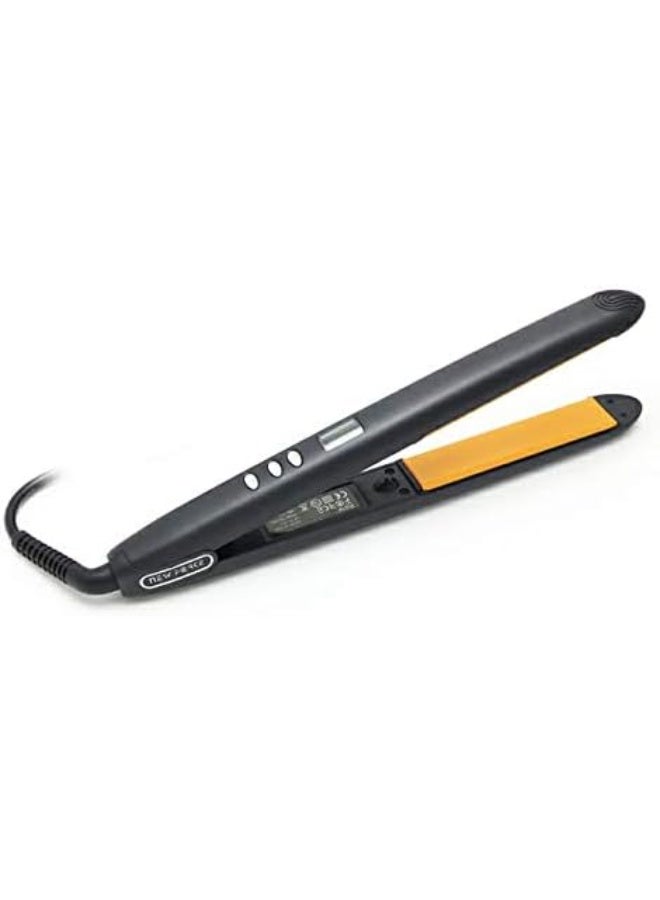 NF Hair Straightener with Ion Technology and Tourmaline Gold Ceramic Plates, Temperature 470 degrees - Image 4