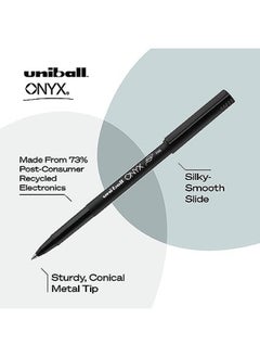 Onyx Rollerball Stick Pen 12 Pack 0.7Mm Fine Black Pens Gel Ink Pens Office Supplies Pens Ballpoint Pen Colored Pens Gel Pens Fine Point Smooth Writing Pens - pzsku/ZEC894399C4609BA127F0Z/45/_/1722501261/70a7f878-6924-4919-8695-205becc69d26