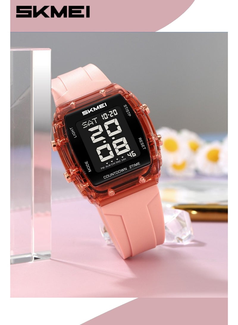SKMEI Women's watches, fashion electronic watches, waterproof digital watches, multi-function watches - Image 3
