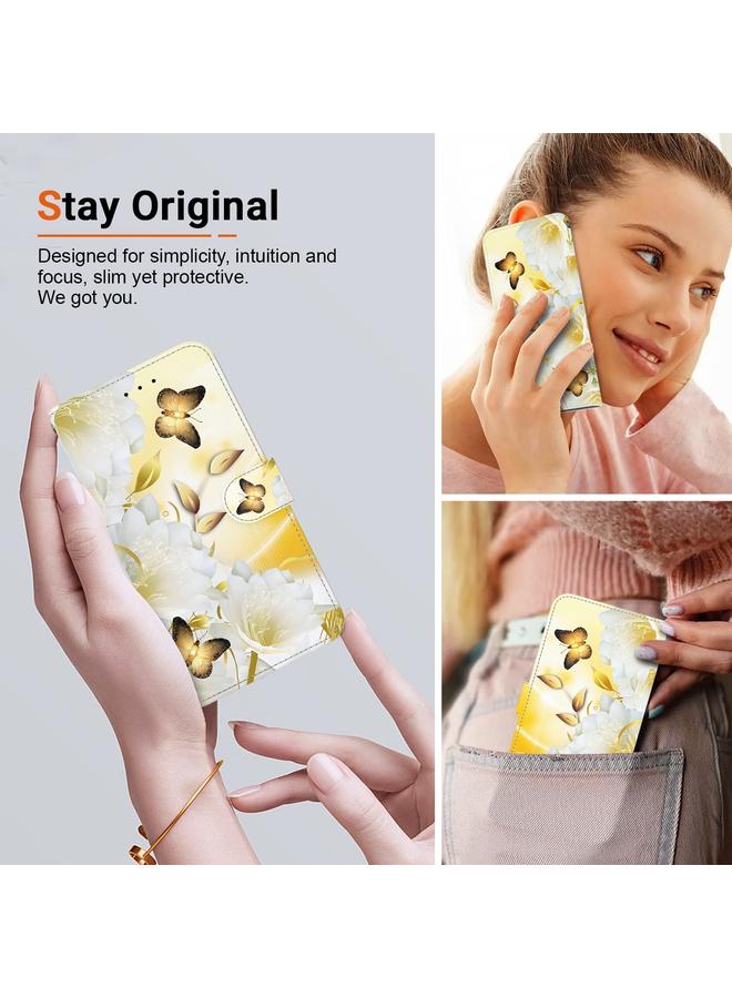 The Bros Phone Case For Honor 200 Pro Crystal Texture Colored Drawing Leather Phone Phone Case - Image 5