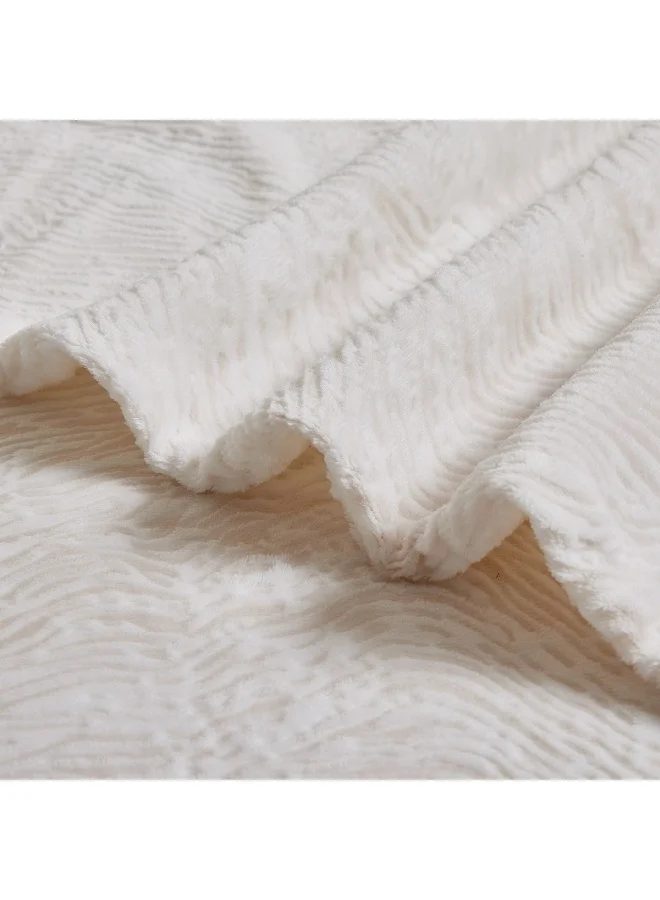 Home Box Bern Miass 2-Piece Micromilk Velvet Flannel Twin Comforter Set 220 x 150 cm