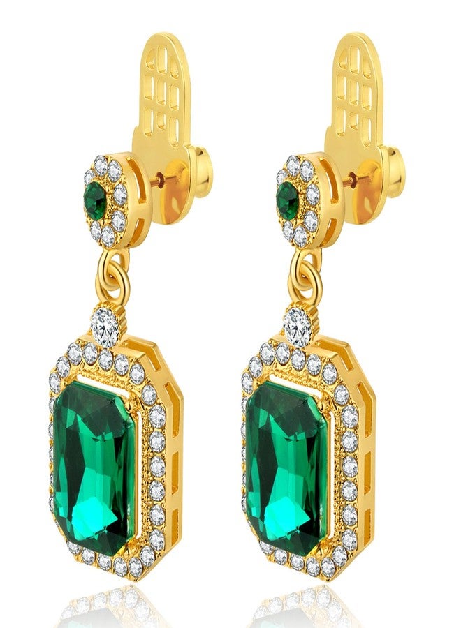 Hazifes 18K Gold Plated Earring Backs, Sturdy Waterdrop-Style Earring Backs Replacements for Droopy Ears, Big Earrings Lifter Backings for Studs Heavy Earrings, 6 PCS Multicolor - Image 4