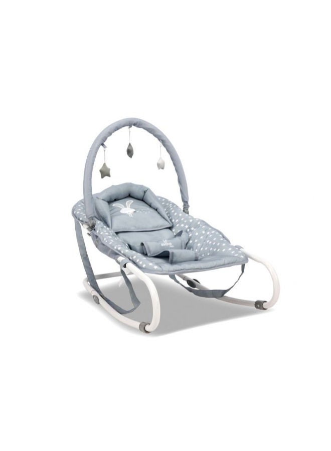 Baby Bouncer - Stars Grey