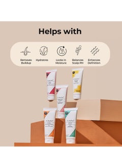 Fix My Curls Fix My Curls Complete Curl Care Travel Kit| Cleansing Shampoo, Moisturizing Shampoo, Hydrating Conditioner, Hair Butter & Curl Quenching Gelly for Soothing, Moisturizing & Defining Curls|50ml Each  - Image 5