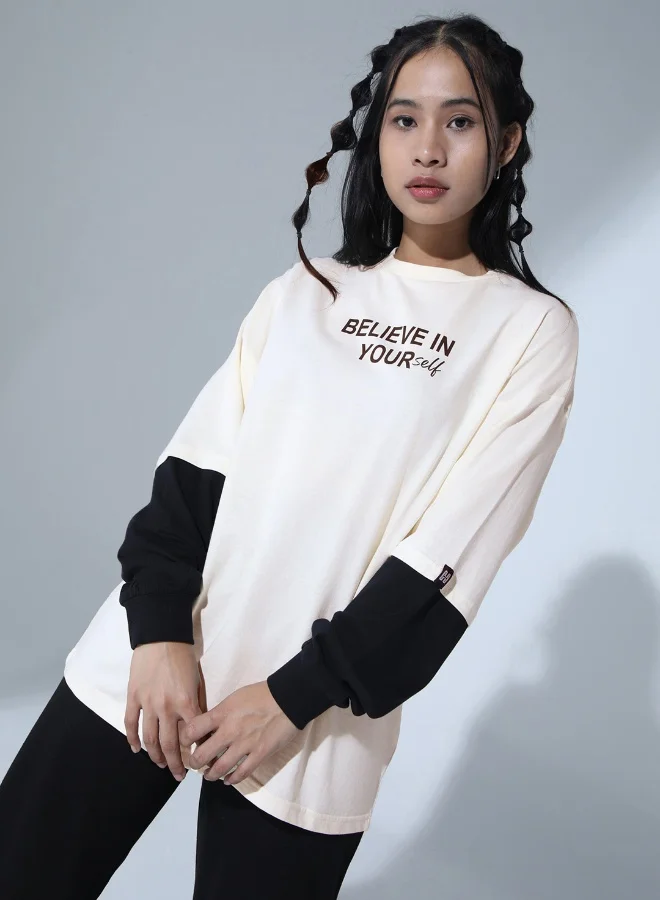 Hubberholme White T-Shirt For Women