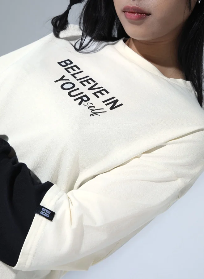 Hubberholme White T-Shirt For Women
