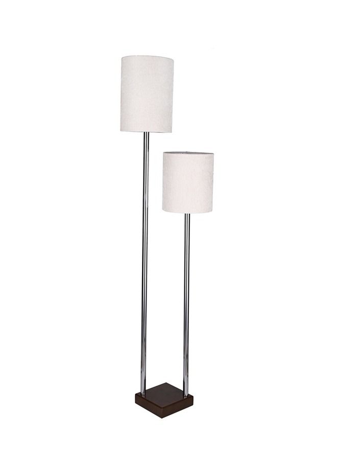 El Rawda Lighting Modern Floor Lamp - Metal - | Hoka Floor Lamp With 2 Light | Color: Beige | Size: 158x20 cm - Image 2