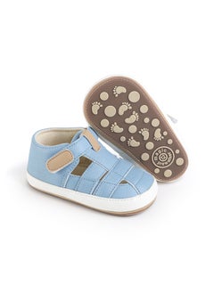 Generic Infant Walking Shoes Spring Autumn 0-1 Year Light blue 