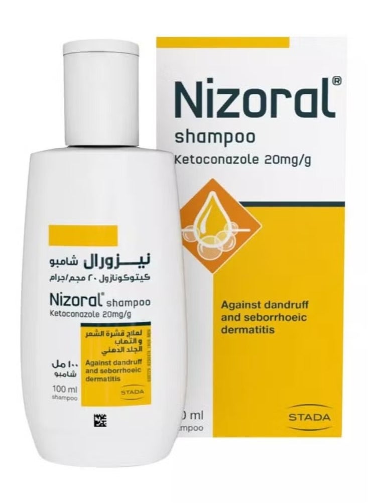 Nizoral Anti Dandruff Shampoo Ketoconazole 20mg/g 100ml 