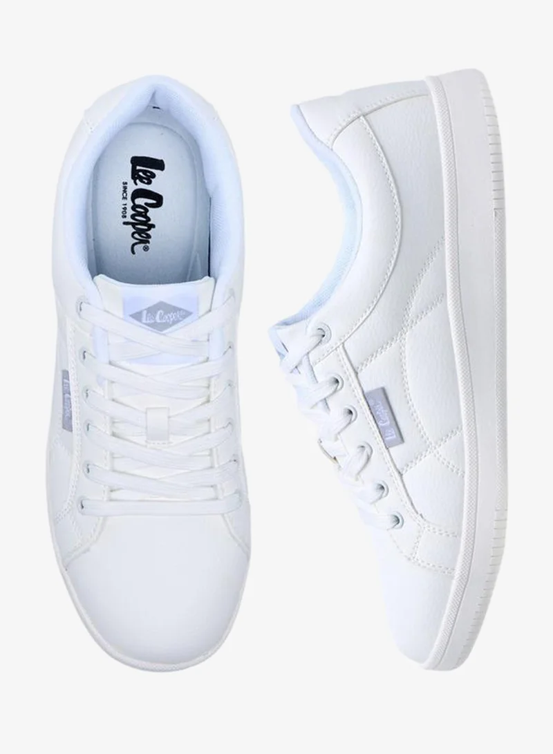 Lee Cooper Men's Solid Lace-Up Sneakers