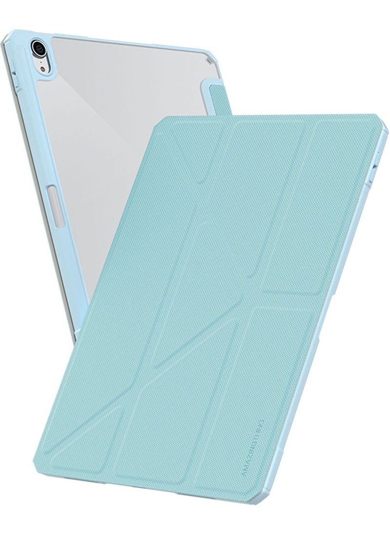 AMAZINGthing جراب Titan Pro لجهاز iPad الجيل العاشر (2022) مقاس 10.9 بوصة مع فتحة لتخزين القلم - أزرق جديد  - Image 1