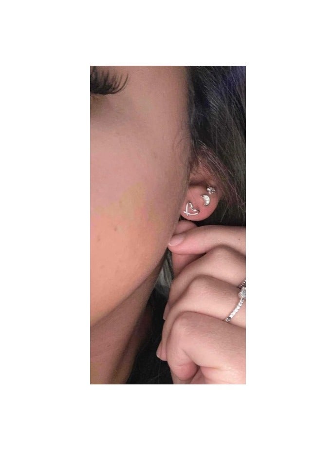 1 Set Of 20 Pairs Of Earrings Set For Women and Girls Daily Use - Image 2