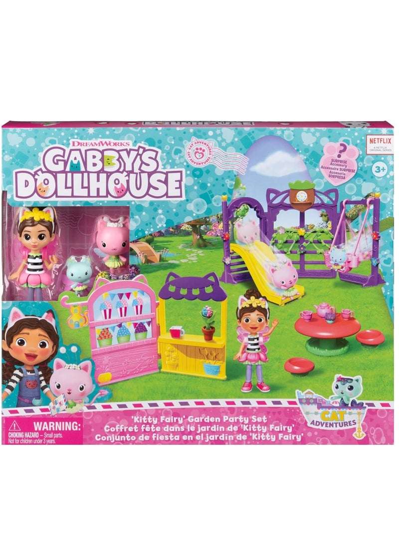 Gabby's Dollhouse - Gabby's Doll House Fairy Garden Party Playset - Image 1