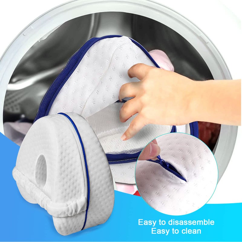 Vertdens Leg Pillow, Knee Pillow for Side Sleepers, Leg Pillows for Sleeping, Knee Cushion for Sleeping,Suitable for Relieving Leg, Back, Knee Pain - Image 4