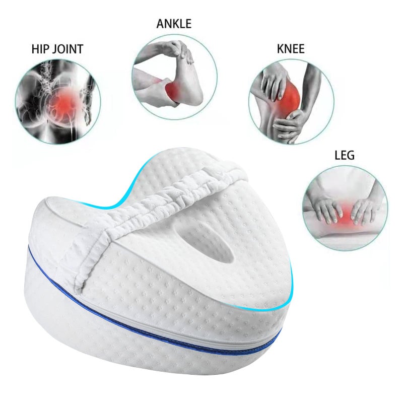 Vertdens Leg Pillow, Knee Pillow for Side Sleepers, Leg Pillows for Sleeping, Knee Cushion for Sleeping,Suitable for Relieving Leg, Back, Knee Pain - Image 3
