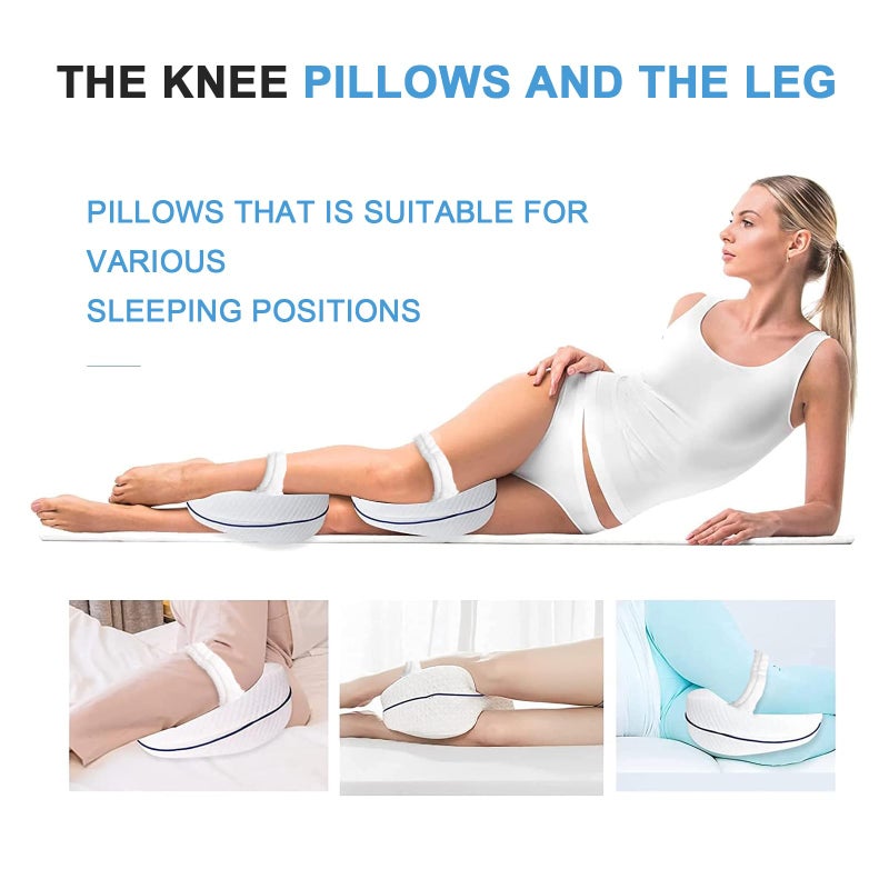 Vertdens Leg Pillow, Knee Pillow for Side Sleepers, Leg Pillows for Sleeping, Knee Cushion for Sleeping,Suitable for Relieving Leg, Back, Knee Pain - Image 5