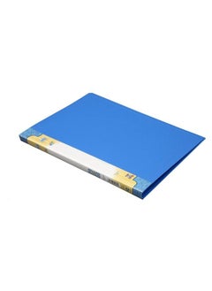 Solo Pl 301 Punchless File (Lever Clip) A4 Blue  - Image 5