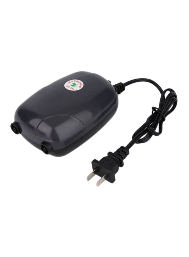 NIBEMINENT Aquarium Air Pump Black - Image 1