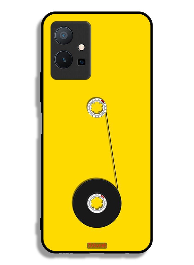 Tolwak Vivo T1 5G Protective Case Cover Cassette Wheel Art - Image 2