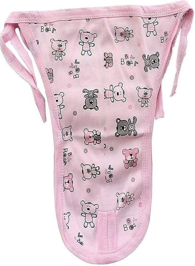 KmCho New born baby jhabla, mittens, nappy- combo set | Soft & Breathable Cotton | Perfect for Newborns (0-6 Months) | Unisex Baby Clothing Set - Image 5