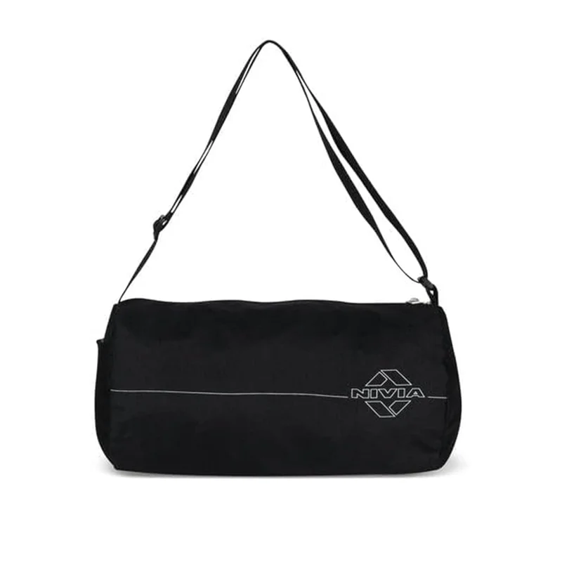 نيفيا Nivia Basic Duffle Bag - Black Polyester