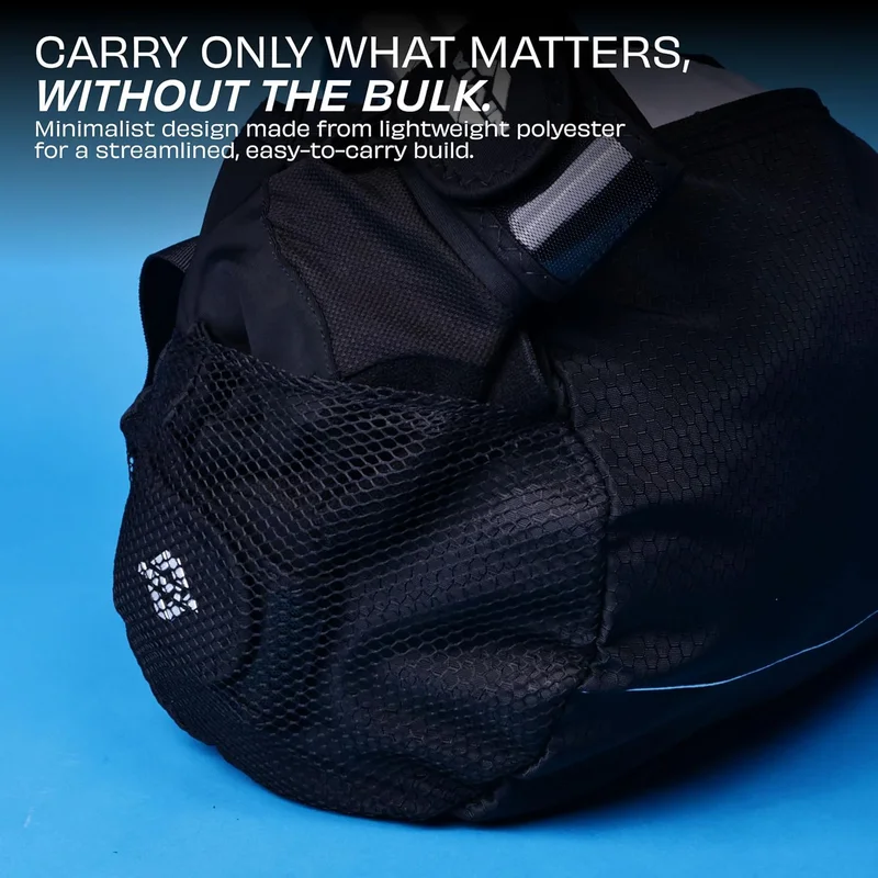 نيفيا Nivia Basic Duffle Bag - Black Polyester