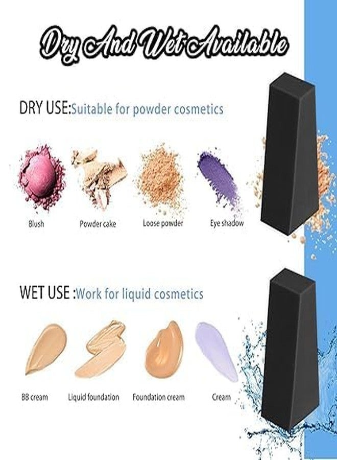 Bitrexup 24Pieces Makeup Sponge Blender For Face Curve Blending, Latex Free, Small Wedge Shaped Smooth Apply Beauty Sponge Applicator For Liquid Cream Foundation Loose Setting Powder - Image 5