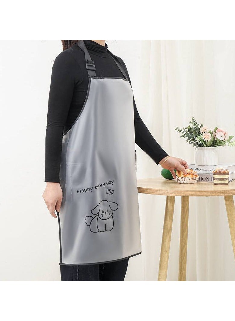 مريلة مطبخ مقاومة للماء -  متعدد الألوان - اشكال ورسومات عشوائية - Image 2