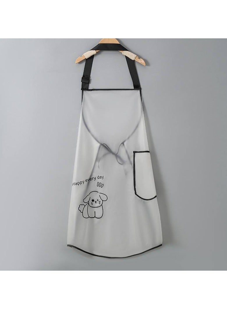 مريلة مطبخ مقاومة للماء -  متعدد الألوان - اشكال ورسومات عشوائية - Image 3