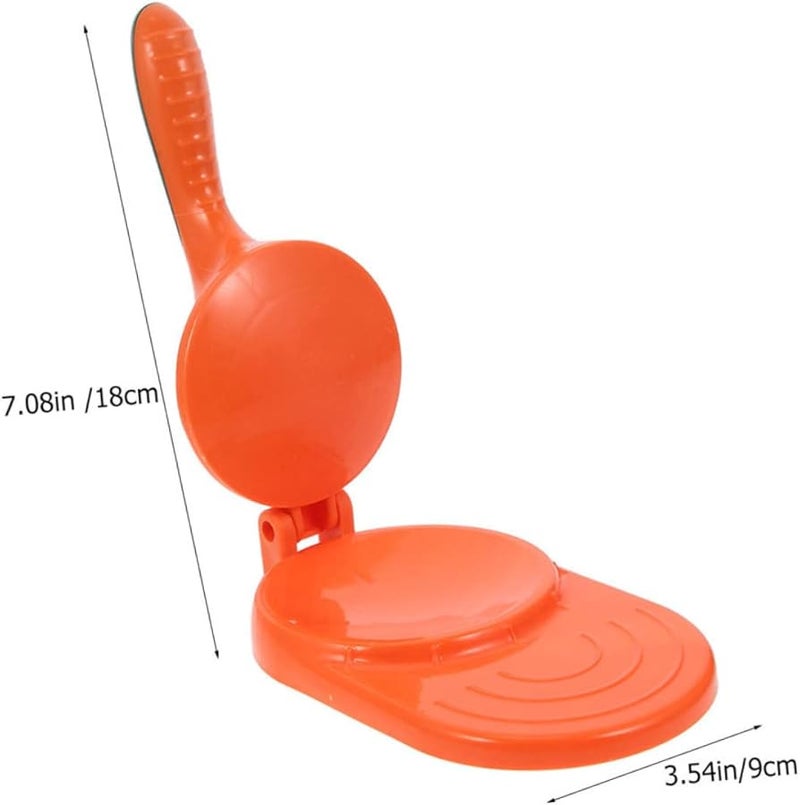 Orange Dumpling Presser Compact Sturdy Dough Making Tool for Home Use - Image 3