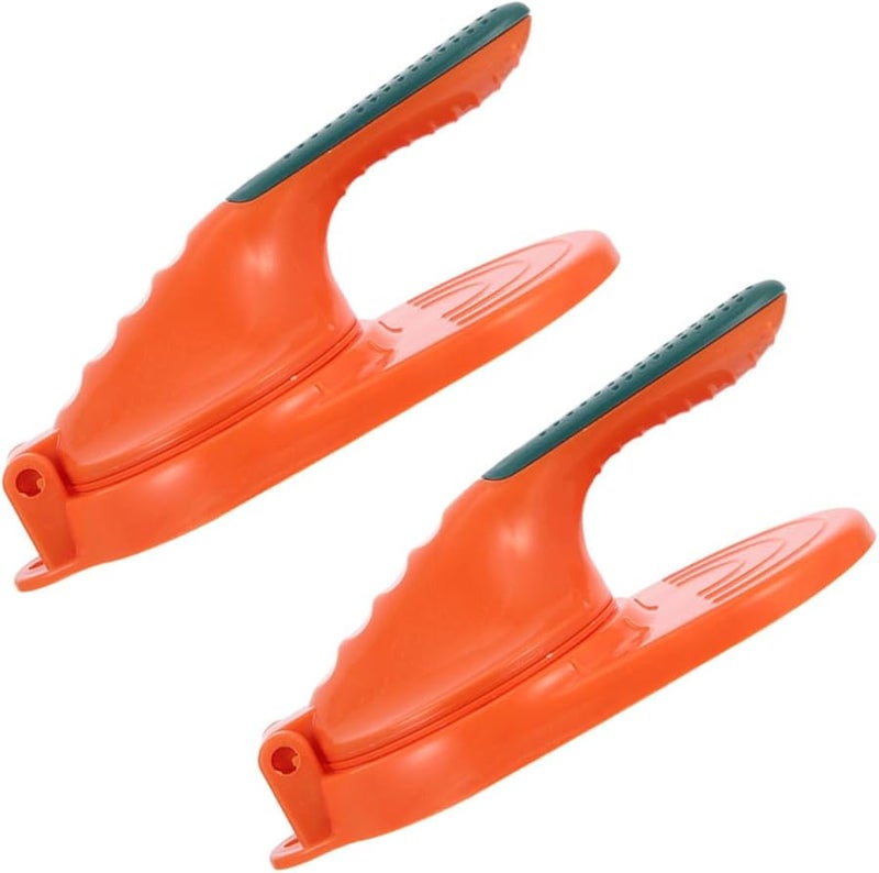 Orange Dumpling Presser Compact Sturdy Dough Making Tool for Home Use - Image 2