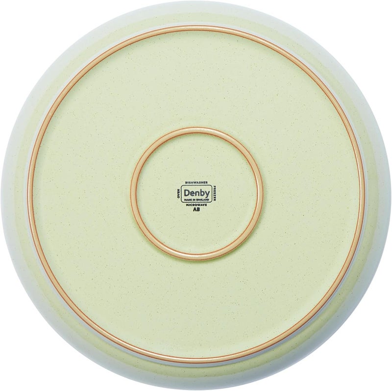 Denby  Heritage Orchard Coupe Dinner Plate  1025in Single Large Dinnerware Lunch Plate For Everyday Use  Apple Green Ceramic Stoneware Tableware  Dishwasher  Microwave Safe  Scratch Resistant - Image 3