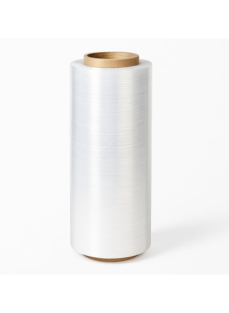 Aoura Grp DESK ESSENTIALS Machine Grade Stretch Film – 13kg Roll (1.8kg Core) | Heavy-Duty Pallet Wrap for Packaging, Shipping & Industrial Use – 23 Micron Thickness - Image 2