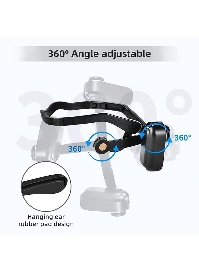 Sports Camera Head Mount Magnetic POV Holder POV Head Mount Replacement for insta360 GO3 POV Accessories  - Image 5