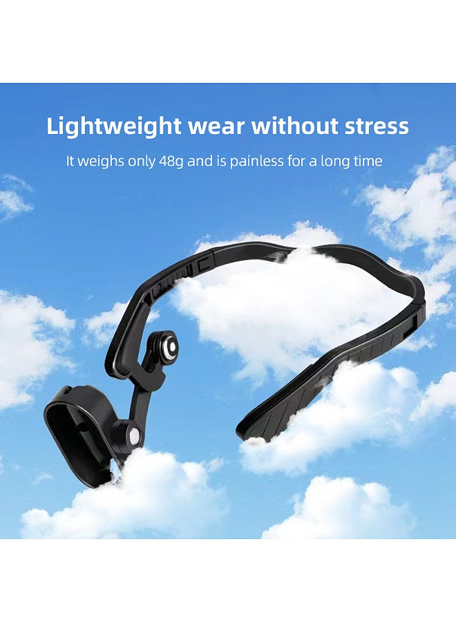 Sports Camera Head Mount Magnetic POV Holder POV Head Mount Replacement for insta360 GO3 POV Accessories  - Image 3