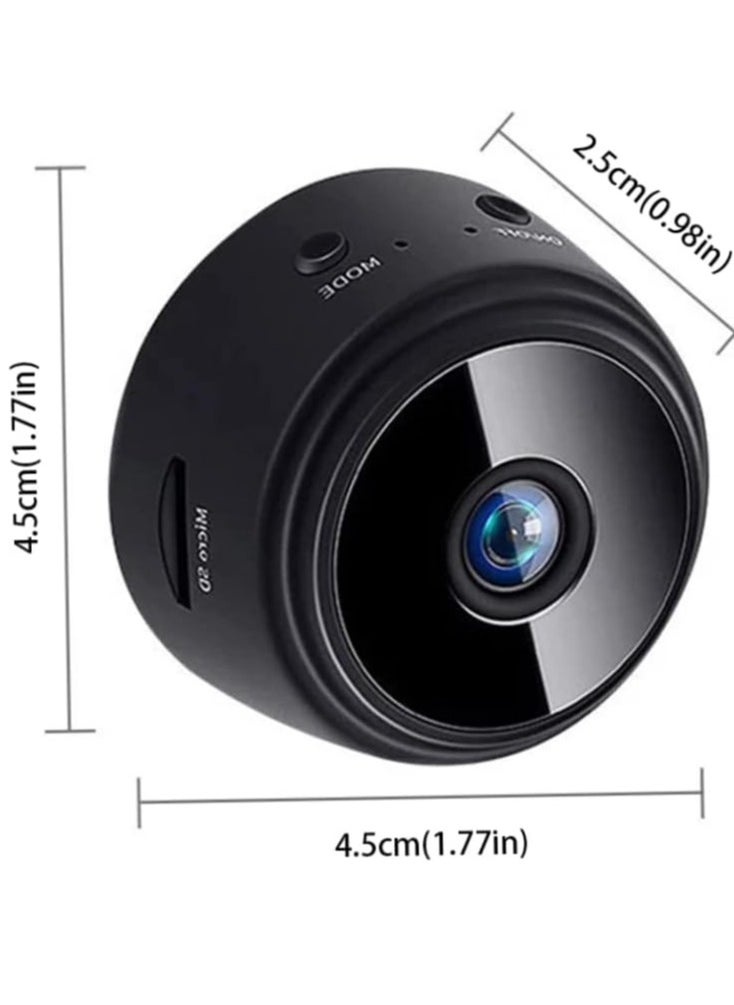 Festive Gallery - A9 Mini WiFi Hidden Camera, Wireless Spy Cameras with Video Live, HD 1080P Home Security Camera, Baby Camera, Tiny Smart Camera with Night Vision and Motion Detection. - Image 1