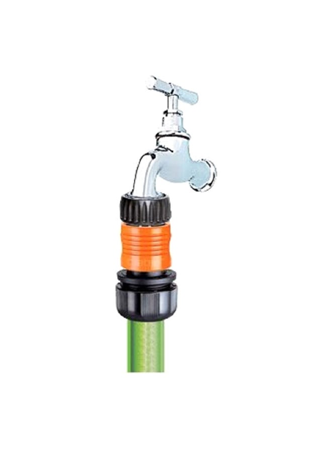 Claber Hose Connector Black and Orange 1/2 Inch JE86070000 - Image 4