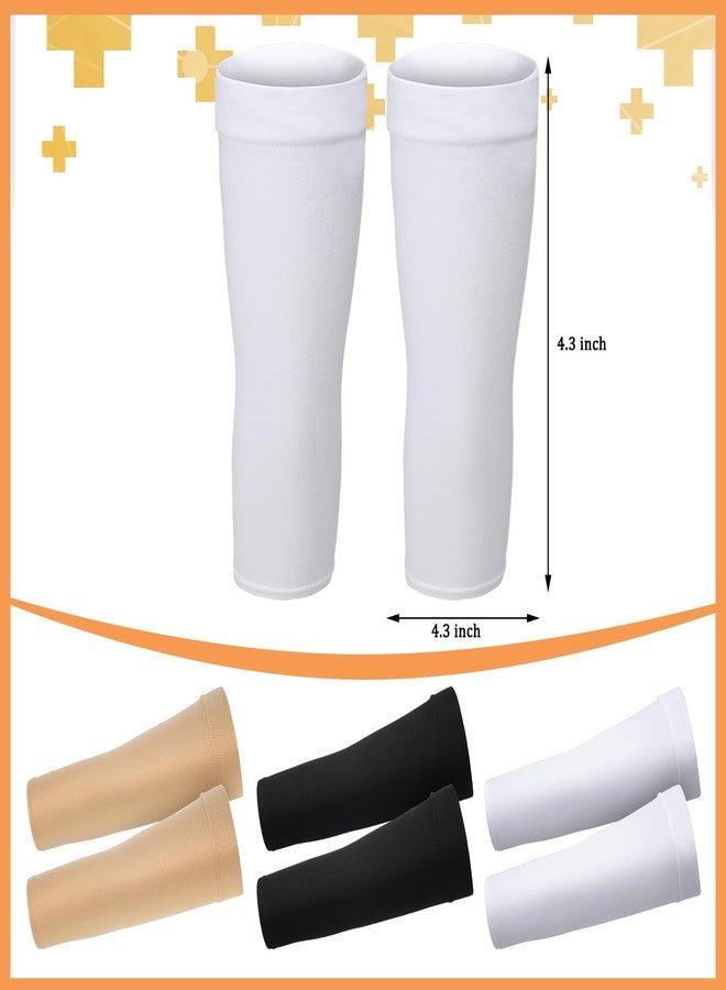 Vinsatin 6 Pcs Picc Line Sleeve for Upper Arm Fistula Dialysis Sleeve Cover One Size Fits Most Breathable Arm Cover Adult(Multicolor) - Image 2