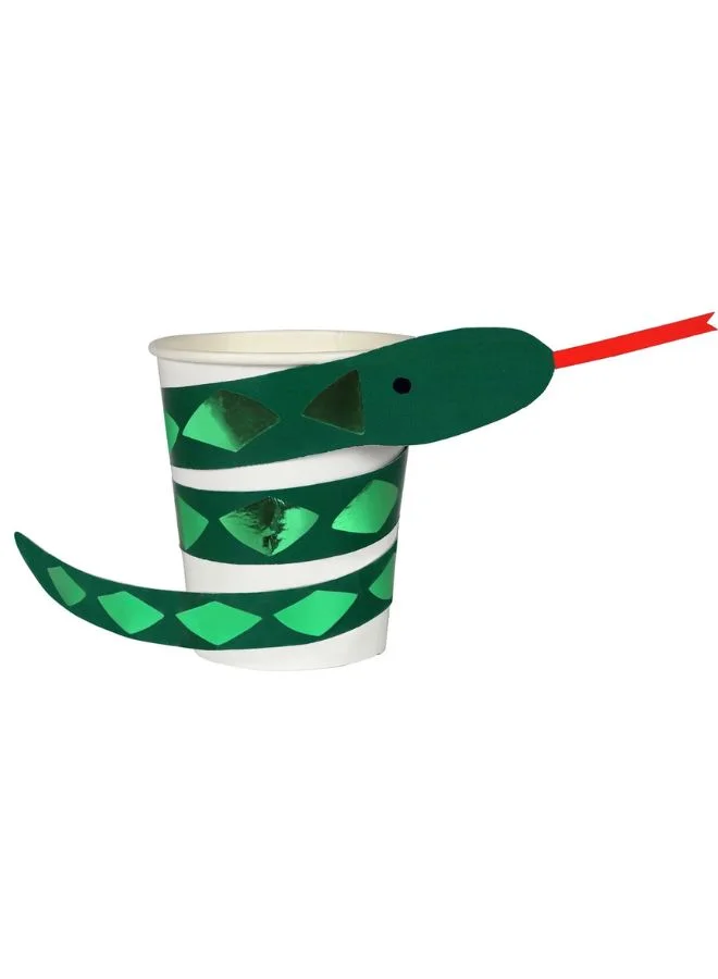 Meri Meri Go Wild Snake Party Cups