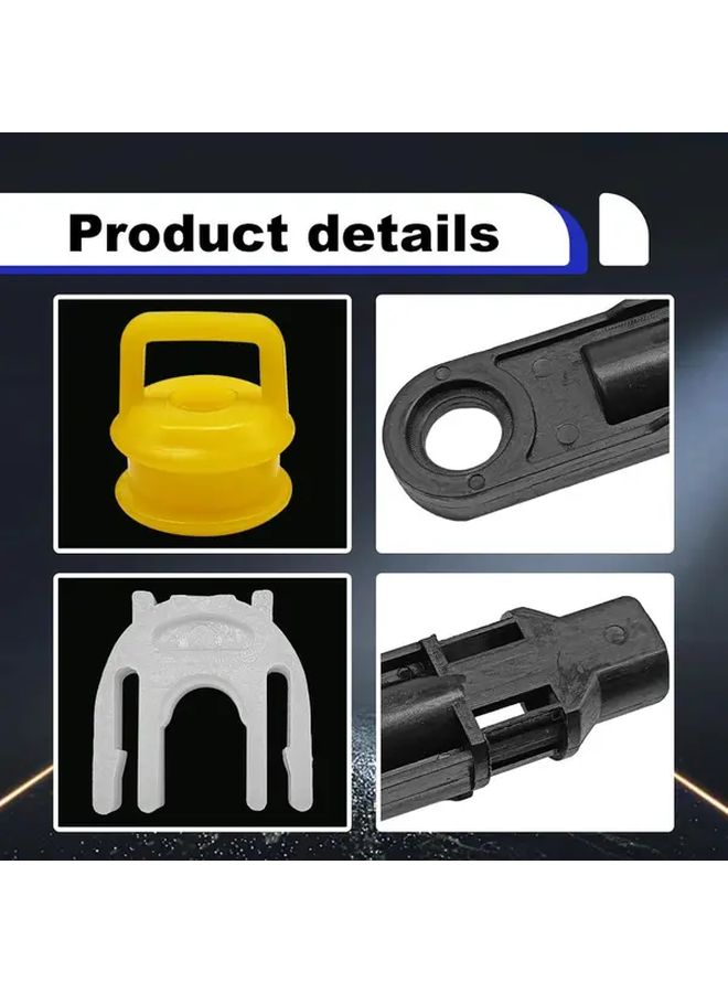 مجموعة من البطانات لتوصيل ذراع تغيير السرعات في السيارة - طقم توصيل ناقل الحركة - مجموعة واحدة متوافقة مع 52855956AG لسيارات شيفروليه وكرايسلر وبويك وجيب ودودج - Image 5