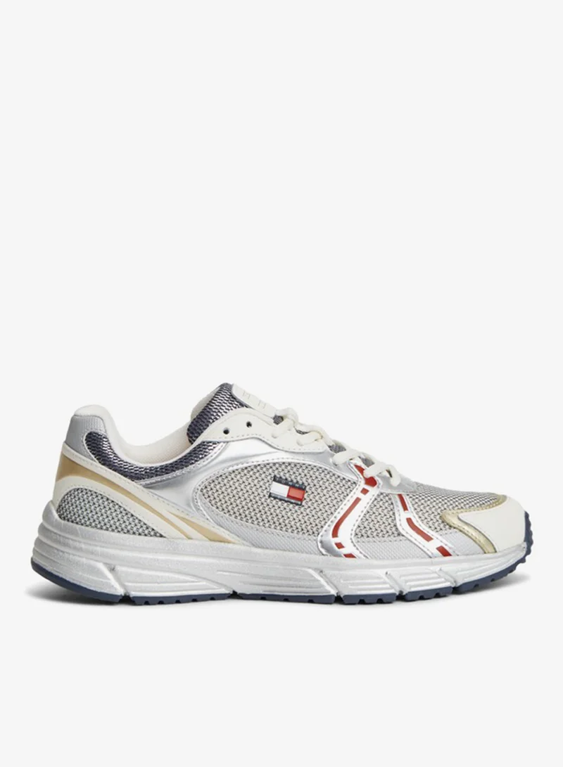 Tommy Jeans Metallic Mixed Texture Trainers