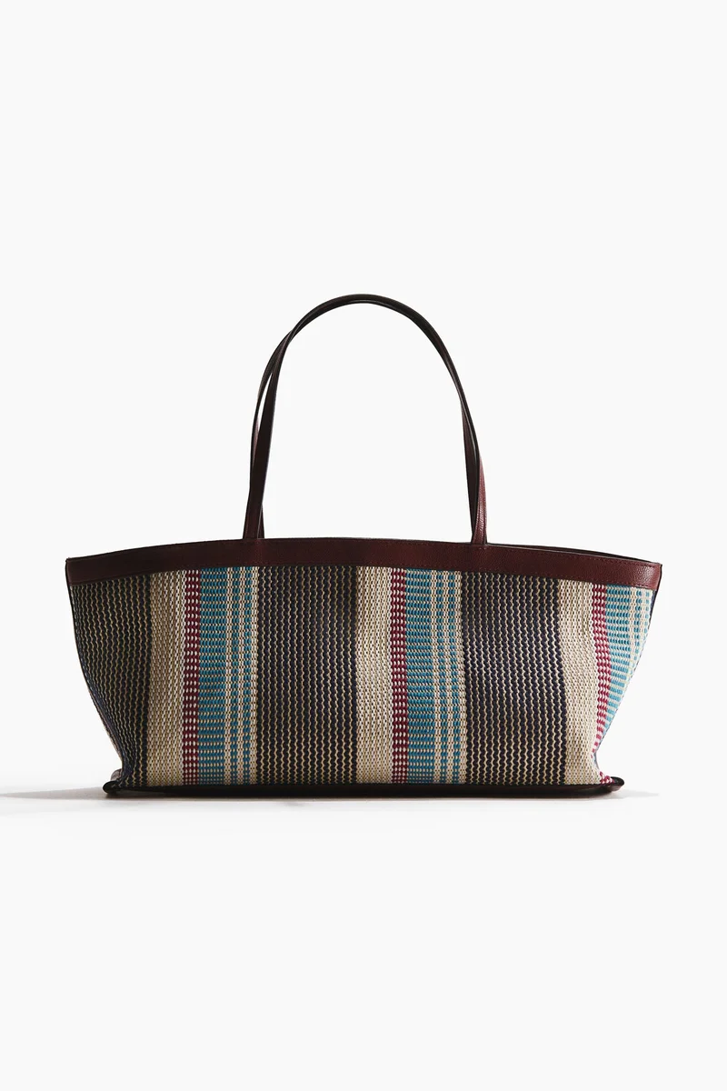 H&M Jacquard-weave shopper