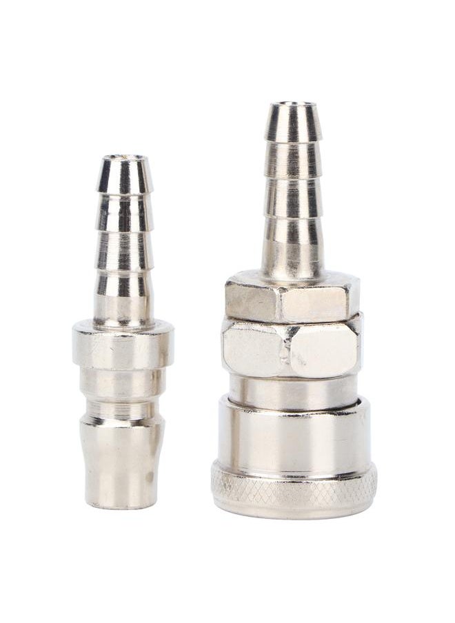 Thoraya G1/4 Pneumatic Connector Air Hose C Type SelfLocking Quick Connector for Pneumatic Tool Fittings  - Image 1